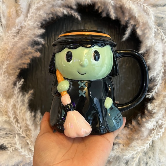 FEW LEFT✨NEW🧙‍♀️Target Hyde and Eek 2022 Stoneware Figural Witch Mug🧹 - Picture 10 of 13